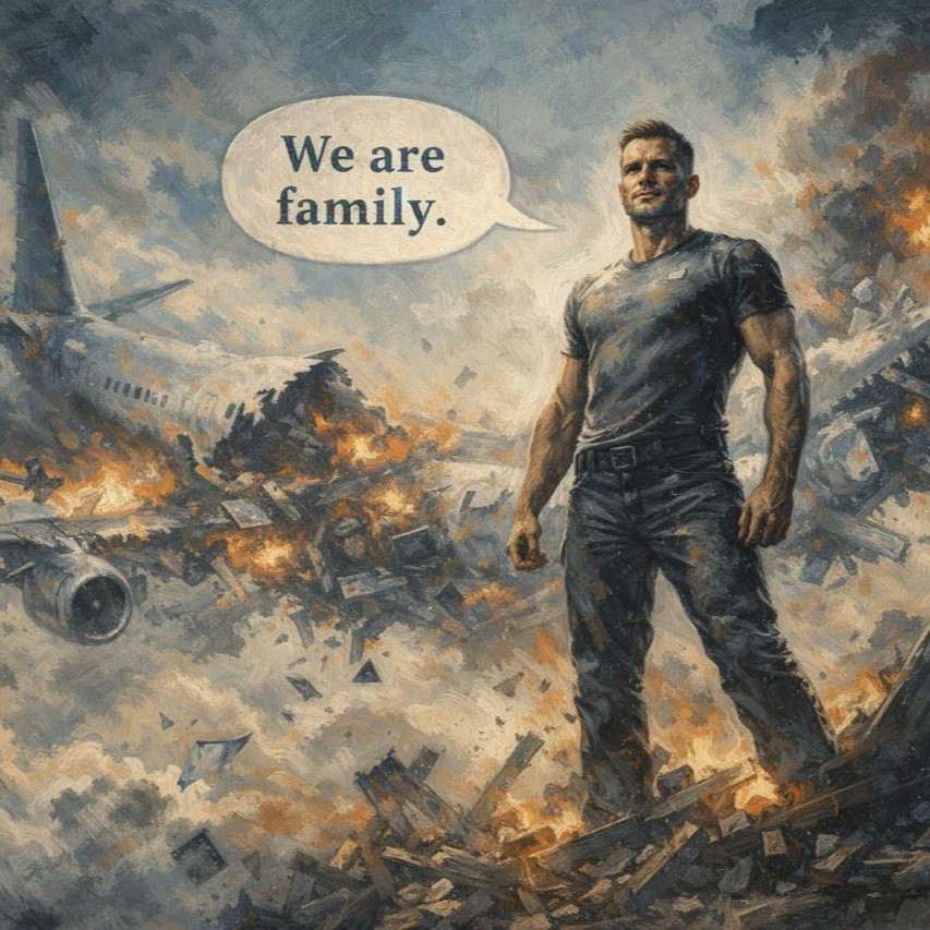 scene depicting hero defying all logic- modern action films feel empty