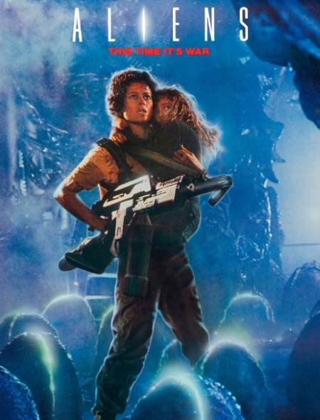 Aliens 1986 Official Release Poster