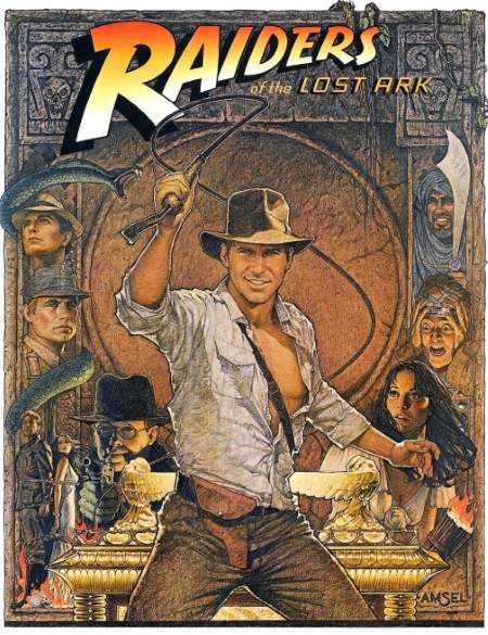 Raiders of the Lost Ark 1981 official release poster